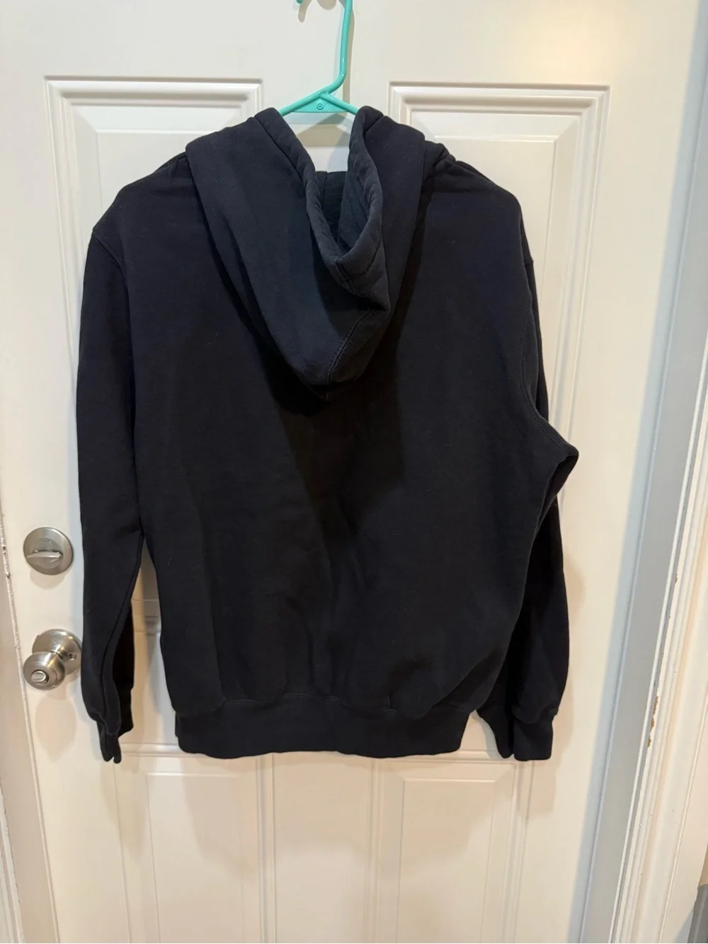 U.S. Polo Assn. Black Full-Zip Hooded Sweatshirt